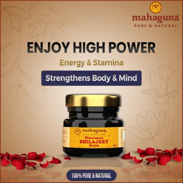Mahaguna Shilajit Gold Resin - 20g - Image 2