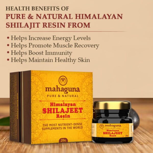 Mahaguna Shilajit Gold Resin - 20g - Image 3