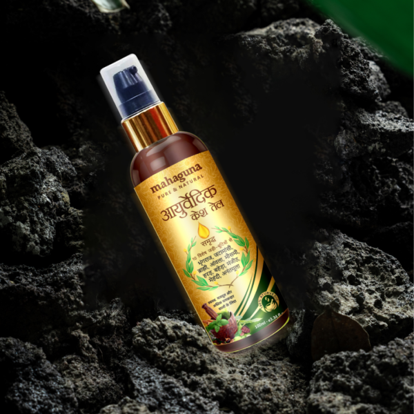 Mahaguna Ayurvedic Hair Oil - Image 4