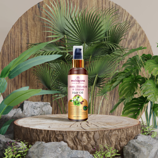 Amla, Shikakai & Brahmi Hair Oil - Image 3